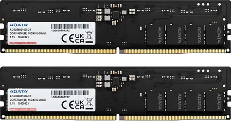 ADATA Premier 32 GB (2x 16 GB) DDR5 5600 MHz / RAM / CL46 / DIMM / 1,1 V / XMP 3.0