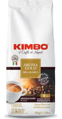 Kimbo Aroma Gold 500 g / Kaffeebohnen
