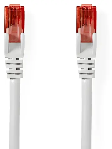 Nedis CAT6 20 m weiß / Patchkabel / RJ45-RJ45 / U/UTP