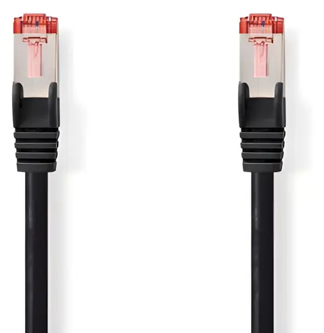 Nedis CAT6 S/FTP 20 m schwarz / Netzwerkkabel / RJ45 - RJ45 / LSZH