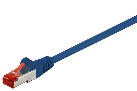 Goobay 68276 CAT6 S/FTP (PiMF) 50 m dunkelblau / Patchkabel / LSOH