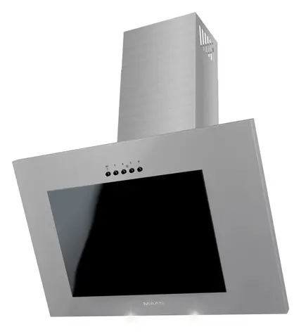 MAAN Vertikal PG 50 Satin / Haube / Insel /  50 cm / 62 dB / Klasse C