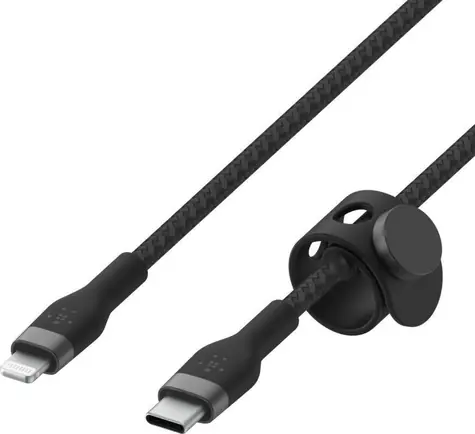 Belkin CAA011BT3MBK schwarz / USB-C auf Lightning Kabel / 3 m