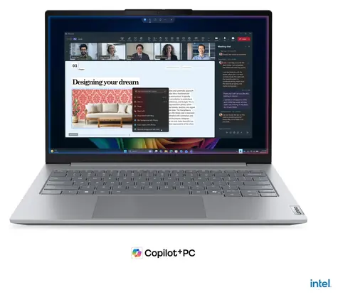 Lenovo ThinkBook 14 G9 IPL grau / Notebook / 14" WUXGA / Intel Core Ultra 5 325 2,1 GHz / 16 GB / 512 GB SSD