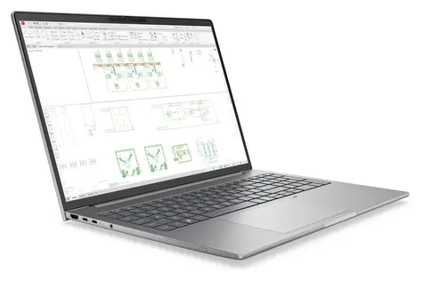 HP ZBook 8 G2i 16 Silber / Notebook / 16" WUXGA / Intel Core Ultra X7 358H / 32 GB / 1 TB SSD / Intel Grafik / Windows 11