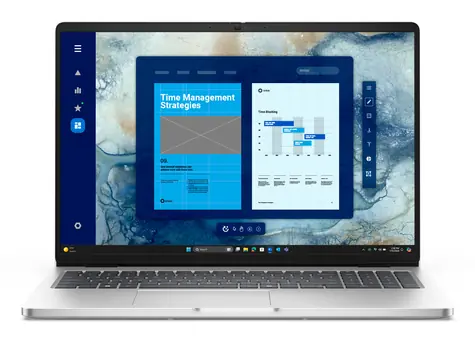 DELL Pro 16 PC16250 Platinum / Notebook / 16" FHD+ IPS / Intel Core Ultra 5 235U / 16 GB RAM / 512 GB SSD / Windows 11