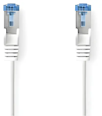 Nedis CAT6a S/FTP 10 m weiß / Netzwerkkabel / RJ45 / LSZH / Knickfrei / 10 Gbit/s