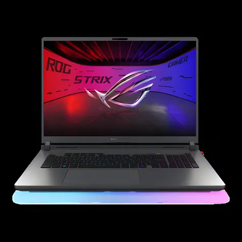 Asus ROG Strix G18 Eclipse Grau / Gaming-Laptop / 18" WQXGA / Intel Core Ultra 9 290HX / 32 GB / 1 TB SSD / RTX 5060