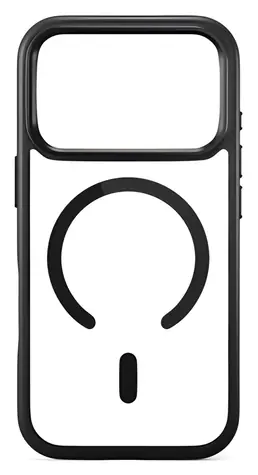 Epico Hero Pro Mag+ Hülle für iPhone 17 Pro Max, schwarz transparent / Schutzhülle / Qi2- und MagSafe-kompatibel