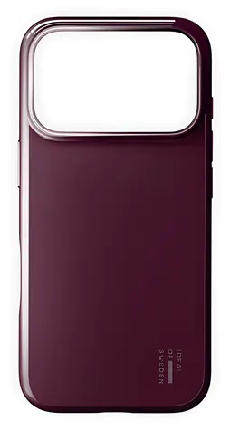 Ideal Slim iPhone 17 Pro Max Hülle in glänzendem Cherry / MagSafe / Polycarbonat