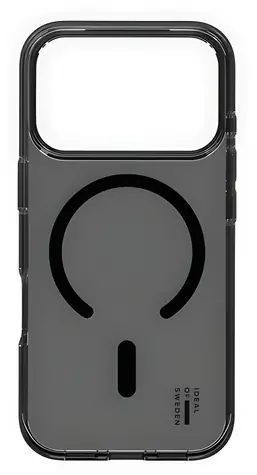 iDeal of Sweden FASHION transparente Hülle für iPhone 17 Pro Max, getönt schwarz / Schutzhülle / MagSafe