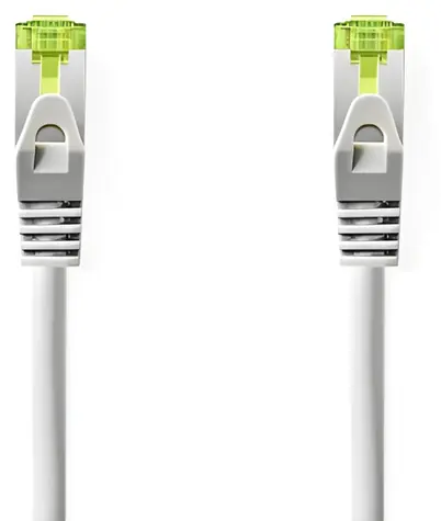 Nedis CAT7 S/FTP grau / Netzwerkkabel / RJ45 - RJ45 / 15 m / LSZH / Knickfrei