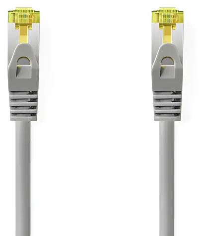Nedis Cat 8.1 grau / Netzwerkkabel / S/FTP / RJ45 - RJ45 / 10 m / LSZH