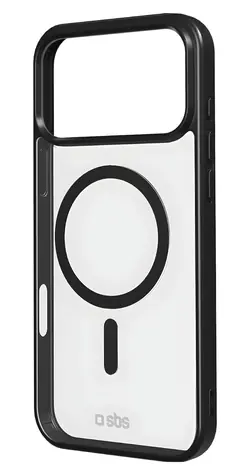 SBS Mag Frame schwarz / Schutzhülle / MagSafe / Apple iPhone 17 Pro Max