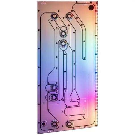 PHANTEKS Glacier EZ-Fit DIS-NV5 schwarz / Verteilerplatine / Wasserkühlung / für NV5-Gehäuse