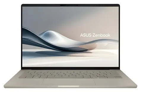 Asus Zenbook A14 beige / Notebook / 14" WUXGA OLED / Qualcomm Snapdragon X2 Elite X2E88100 / 16 GB / 512 GB SSD / Adreno
