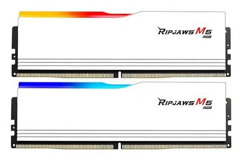 G.Skill Ripjaws M5 RGB 48 GB (2x 24 GB) 6000 MHz / DDR5 / CL30 / DIMM / 1,35 V / Non-ECC / Unbuffered / XMP 3.0