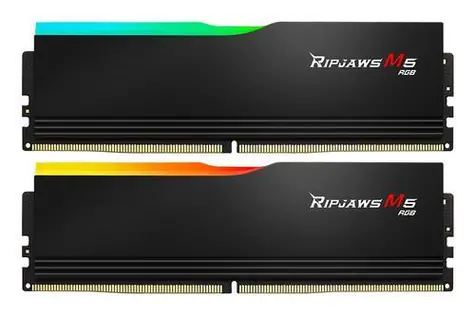 G.Skill Ripjaws M5 RGB 32 GB (2x16 GB) 6400 MHz / DDR5 / CL32 / DIMM / 1,4 V / Non-ECC / Unbuffered / XMP 3.0