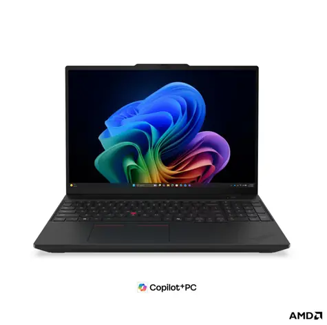 Lenovo ThinkPad T16 Gen 5 schwarz / Notebook / 16" WUXGA / AMD RYZEN AI 5 PRO 440 / 16 GB / 512 GB SSD / AMD Radeon 840M