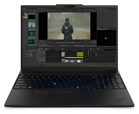 Lenovo ThinkPad P16s Gen 5 schwarz / Notebook / 16" WUXGA T / AI 9 HX PRO 470 / 64 GB / 1 TB SSD / Radeon 890M / W11P