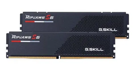 G.Skill Ripjaws S5 96 GB (2x48 GB) / RAM / DDR5 / 6000 MHz / CL30 / 1,35 V / Non-ECC / Unbuffered / XMP 3.0