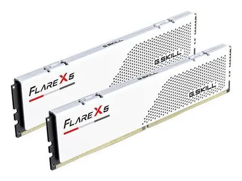 G.Skill Flare X5 96 GB (2x 48 GB) 6000 MHz weiß / DDR5 / CL30 / DIMM / 1,35 V / Non-ECC / Unbuffered / EXPO