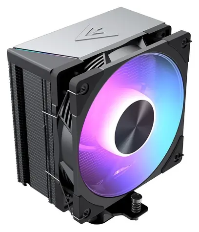 Modecom Volcano 0C T701 ARGB schwarz / CPU-Kühler / 4X Heatpipe / 120 mm ARGB / AM4 + AM5 + Intel