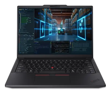 Lenovo ThinkPad P14s Gen 7 (AMD) Schwarz / Notebook / 14" 2,8K OLED / AMD RYZEN AI 9 HX PRO 470 / 96 GB / 2 TB SSD / Windows 11