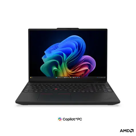 Lenovo ThinkPad T16 Gen 5 schwarz / Notebook / 16" WUXGA / AMD RYZEN AI 5 PRO 440 / 16 GB / 512 GB SSD / Windows 11