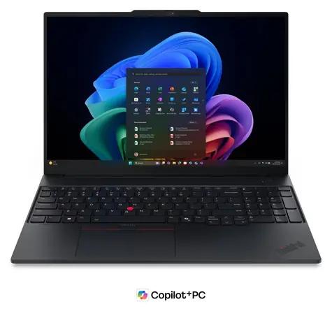 Lenovo ThinkPad E16 Gen 4 schwarz / Notebook / 16" WUXGA / Intel Core Ultra 7 355U / 32 GB / 1 TB SSD / Intel Grafik