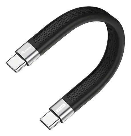 Equip mit USB4 Gen 3x2 PD 240 W schwarz / Daten- und Ladekabel / USB-C - USB-C / 40 Gbit/s / 0,13 m
