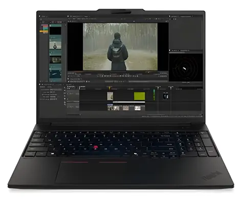 Lenovo ThinkPad P16s Gen 5 (Intel) Schwarz / Notebook / 16" WUXGA / Intel Core Ultra 7 356H / 64 GB / 1 TB SSD