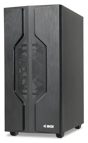 ibox CETUS 908 schwarz / PC-Gehäuse / Midi-Tower / ATX, Micro-ATX / RGB-Hintergrundbeleuchtung / ohne Netzteil