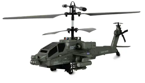 AMEWI Apache AH-64 Khaki / RC-Hubschrauber / Koaxialrotor / 2,4 GHz / RTF