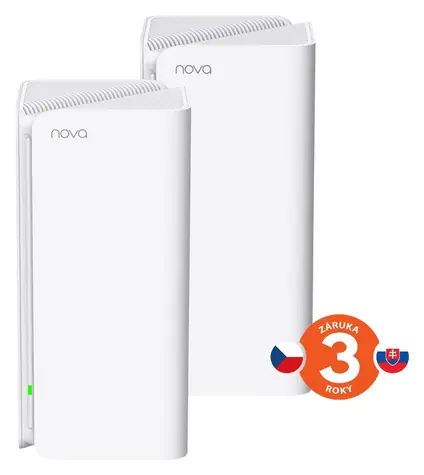 Tenda Nova MX15 Pro 2 Stück / Mesh-System / WiFi 6 / AX5400 / 6x GLAN/GWAN / WPA3 / VPN-Server