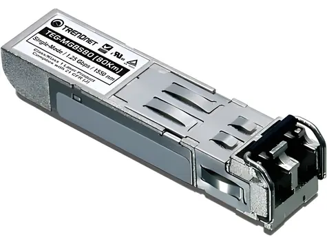 Trendnet TEG-MGBS80 / Mini-GBIC-Modul / Singlemode / LC / 1000Mbps-LX / 80 km
