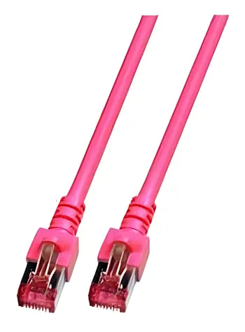 EFB Cat6 Magenta 5 m / Patchkabel / SF/UTP / RJ-45 / LSZH