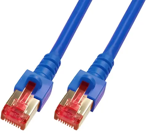 EFB CAT6 S/FTP 30m blau / Patchkabel / RJ45-RJ45 / LSZH
