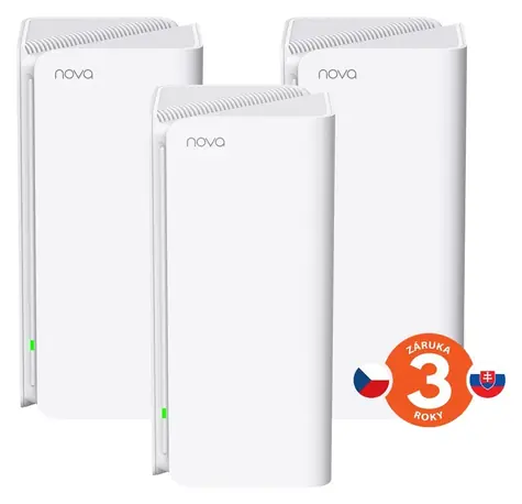 Tenda Nova MX15 Pro (3 Stück) / Mesh-System / Wi-Fi 6 / AX5400 / 9x Gigabit LAN/WAN / WPA3