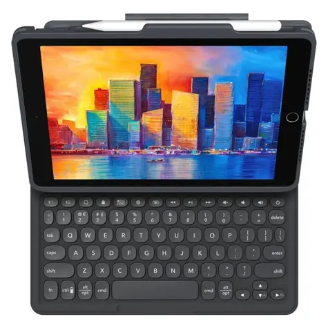 ZAGG Pro Keys grau / Tastatur / Apple iPad 10,9" (10. Generation) / CZ/SK-Layout