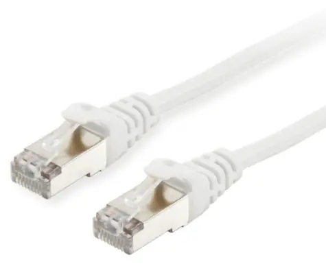 Equip Cat6 S/FTP weiß / Netzwerkkabel / RJ-45 / 2 m / LSZH / PoE+