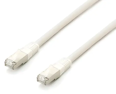 Equip Platinum weiß / Patchkabel / S/FTP / RJ-45 / 1 m / PoE / 10 Stück