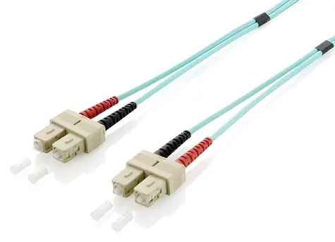 Equip SC-SC OM3 5m türkis / Patchkabel / Multimode / Duplex
