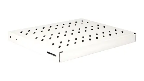 Equip 19" grau / Regal / 1 HE / Tiefe 350 mm / Tragfähigkeit 100 kg