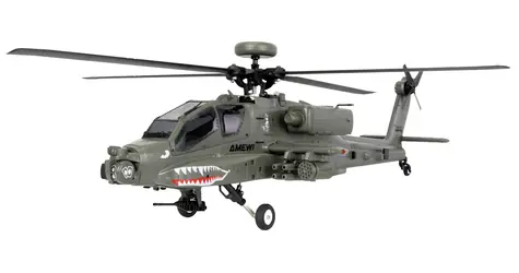 AMEWI RC-Hubschrauber Apache AH-64D grün / 1:32 / RTF / 6 Kanäle / 2,4 GHz