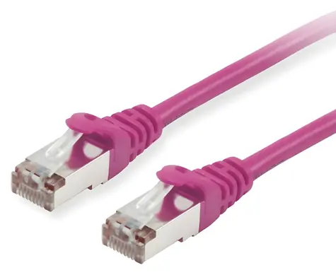 Equip mit Cat6 S/FTP 1,5 m lila Patchkabel / RJ-45 / PoE / LSZH