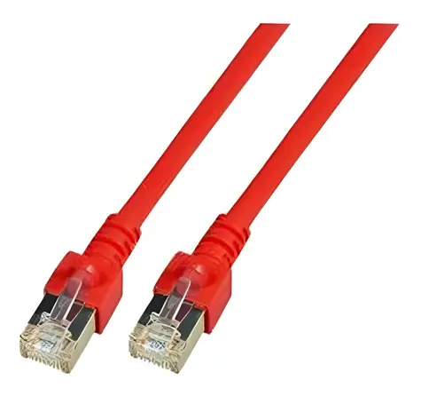 EFB SF/UTP CAT5E 7,5 m rot / Patchkabel / RJ45-RJ45