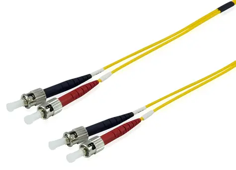Equip optisches Patchkabel / ST/ST / Singlemode OS2 Duplex / 2 m
