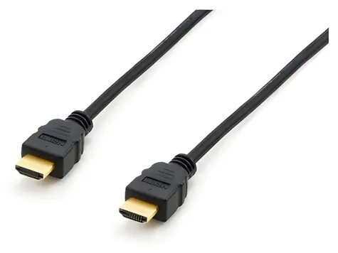 Equip mit HDMI 2.0, schwarz / Kabel / HDMI-HDMI / 18 Gbit/s / 4K/60Hz / 1,8 m