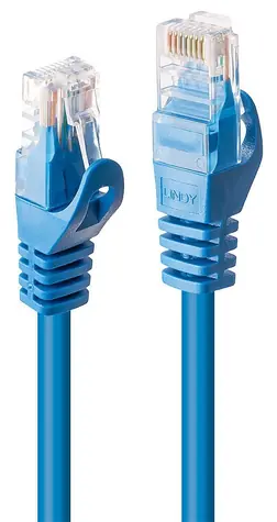 Lindy U/UTP Basic blau / Patchkabel / Cat6 / RJ-45 / 5 m